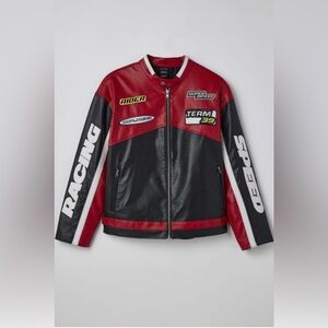 UO iets frans…Red Motocross Racing Jacket